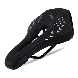 BINCIBH Mountain Bike Seat Mountain Bike Saddle, Mountain Bike Seat Bicycle Bike Cycle MTB Saddle Cycling Mountain Road Sports Gel Pad Soft Cushion Seat Bicycle Parts Bicycle Seat (Color : 04)