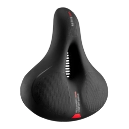 Generic Mountain Bike Seat MTB Bicycle Saddle Seat Big Butt Bicycle Road Cycle Saddle Mountain Bike Seat Absorber Wide Comfortable Accessories AQ-6090R