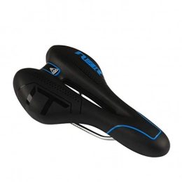 O-Mirechros Mountain Bike Seat Non-Slip Seat Silica Gel Cushion Breathable Silicone Bicycle MTB Road Cycling Saddle BLUE