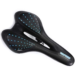 NXW Mountain Bike Seat NXW Gel Bike Seat Cushion For Men Women Comfortable Waterproof Memory Foam Bicycle Saddle For Mtb Mountain Bike, Folding Bike, Road Bike, City Bike, Exercise Bike, Blue