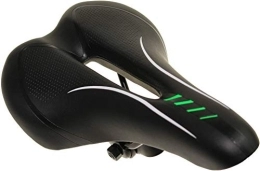 P4B Sport 1.0 MTB Bicycle Saddle Black White Green 276 x 160 mm (L x W)