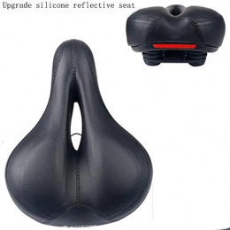 Pessica Mountain Bike Seat Pessica Bicycle thick sponge cushion Mountain bike soft and comfortable saddle Big butt breathable cushion bicycle spare parts 20 * 27cm, E