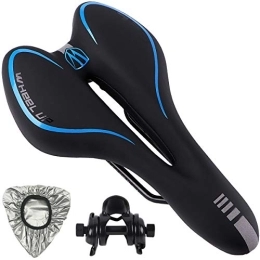 Pioneeryao Mountain Bike Seat Pioneeryao Bike Saddle Professional Mountain Bike Gel Saddle MTB Bicycle Cushion (Blue)