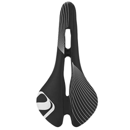 plplaaoo Mountain Bike Seat plplaaoo Bike Seat, Ztto Mountain Bike Seat, Comfortable Soft Bicycle Seat Cushion for Men Women, Waterproof Breathable Hollow Bike Saddle for Road, Exercise Bicycle Saddle(黑白)