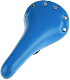 Plztou Mountain Bike Seat Plztou Vintage Retro Riveted Studs Bike Cushion Pad Race Fixed Gear Bicycle Saddle Seat Bicycle Saddle Bicycle Seat Rivet (Color : Blue)