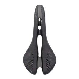 PUJUFANG-PHONE CASE Mountain Bike Seat PUJUFANG-PHONE CASE Carbon Road Bicycle Saddle Hollow Full Carbon Mountain Bike Saddle / Seat / Carbon MTB Saddle (Color : Black)