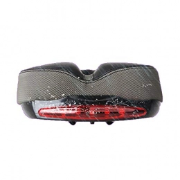 PZXY Mountain Bike Seat PZXY Bicycle seat Mountain bike hollow thickened with tail light cushion saddle 260 * 165mm