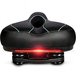 PZXY Spares PZXY Bicycle seat MTB Bicycle Road bike saddle cushion accessory equipped with tail light 26 * 20cm