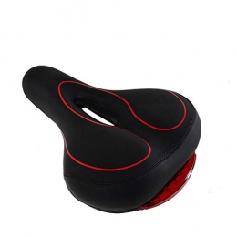 PZXY Spares PZXY Bicycle seat Super soft wear-resistant mountain bike with tail lamp saddle 27 * 20cm