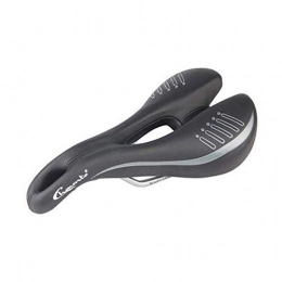 Qiyuezhuangshi01 Spares Qiyuezhuangshi01 Bicycle Seat, Silicone Seat, Mountain Bike Seat Cushion Bicycle Saddle Seat, Road Bike Seat, built-in silicone (Color : Black, Size : 27 * 14.5 cm)