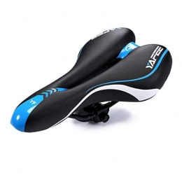 QJKai Mountain Bike Seat QJKai Bike Saddle, Comfortable Breathable MTB Road Bike Saddle Polyurethane Soft Cushion Hollow And Ergonomic Cycling Seat Fit for Road Bike And Mountain Bike