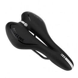 Roulle Mountain Bike Seat Roulle Bicycle Saddle MTB Mountain Bike Bicycle Cycling Silicone Non-Slip Saddle Seat Gel Cushion Seat BLACK