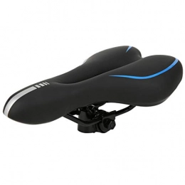 SALUTUYA Mountain Bike Seat SALUTUYA Universal Hollow Mountain Bicycle Saddle, for Mountain Bike Bicycle(Racing silicone blue)