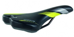 Selle Monte Grappa Italy Dike Road MTB Mountain Bike Bicycle Saddle seat (Black Yellow)