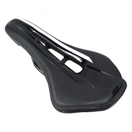 SFSHP Mountain Bike Seat SFSHP Cycling Hollow Cushion, Mountain Bike Saddle Folding Seat Bag, Widened Silicone Padding Comfort, Black