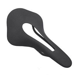 SFSHP Spares SFSHP Full Carbon Fiber Bicycle Saddle, Road Bike Mountain Bike Seat, Outdoor Riding Ultralight Accessories, Black