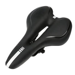 SFSHP Mountain Bike Seat SFSHP Mountain Bike Bicycle Seat, Silicone Comfort Saddle, Cycling Equipment Accessories, Black