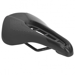 Shipenophy Spares Shipenophy High durability wear- Hollow Bike Seat Comfortable Saddle Replacement Cycling Accessory Mountain Bike Road Equipment for trail riding(black)