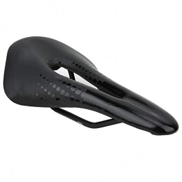 Shipenophy Spares Shipenophy Outdoor Road Mountain Bike Bicycle Soft Hollow Cycling Saddle Shock Reduction Cushion Pad Seat Accessories durable High robustness for Home Entertainment(black)