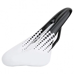 Shipenophy Spares Shipenophy Shock Reduction Cushion Pad Seat Accessories wear- Outdoor Road Mountain Bike Bicycle Soft Hollow Cycling Saddle exquisite workmanship for trail riding(white)