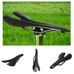 shuai Mountain Bike Seat shuai Cozy Saddle seat for bicycle Cycling Road Mountain Bike 3K Full Carbon Fiber Bicycle Saddle Seat Cushion Pad Soft, breathable, unisex