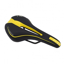 SHUILIANDU Mountain Bike Seat SHUILIANDU Gel Extra Soft Bicycle MTB Saddle Cushion Bicycle Hollow Saddle Cycling Road Mountain Bike Seat Bicycle Accessories (Color : Black Yellow)