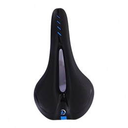 SIY Mountain Bike Seat SIY Comfortable New Hollow Bicycle Rear Seat Cushion Mountain Bike Cushion Bicycle Saddle Riding Accessories (Color : Black Blue)