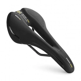 SKYBLACK Mountain Bike Seat SKYBLACK BICYCLE SEAT Mountain Bike， Comfortable Bike Seat, Gel Bicycle Saddle Padded Professional Waterproof Road Bike Saddle for Men, Women, Riding Bike (Color : Black)