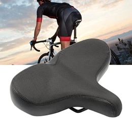 Somerway Spares Somerway Bicycle Saddle Widened Bike Seat Cushion Non-slip Bicycle Seat Riding Seat Cushion Pad for Road Mountain Bike Black