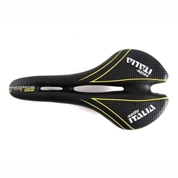 Sparrow Angel Mountain Bike Seat Sparrow Angel Mountain bike saddle MTB Bicycle Saddle Ultralight Mountain Bike Seat Ergonomic Comfortable Wave Road Bike Saddle Cycling Seat (Color : Black yellow, Size : One size)