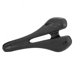 Super-fiber Bicycle Saddle, Bike Saddle Cushion Mountain Bike Road Bike Durable Seat Cushion Hollow Seat Cushion Carbon Fiber Bow and Plastic Bottom Shell