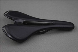 QEYIMFXA Spares Super Light Mtb Road Bike Seat Saddle Seat Leather Tube 118 + / - 5G Carobon Gasket, Carbon Bow black