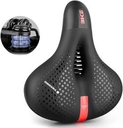THYMOL Mountain Bike Seat THYMOL Mountain Bike Saddle For Men Women With Shock Absorbing Balls Road Bicycle Seat Spinning Exercise Cycle Saddle Soft Memory Foam Padded Thicken Wide Cushion Pad Comfortable (Color : #09)