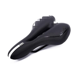 HFQNDZ Mountain Bike Seat TJY Bicycle Saddle Silicon Gels Cycling Sports Mountain Road MTB Bike Seat Cushion Fit For Bike Part Hollow Cycling Saddle (Color : Black)