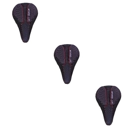 Toddmomy Mountain Bike Seat Toddmomy 3pcs Cushion Cover Saddle Pad Bike Saddle Cover Comfort Bike Mountain Bike Cushion Bike Seat Saddle Cover Padded Mtb Seat Butt Shape Cycling Seat Rubber Pad Silica Gel All Seasons