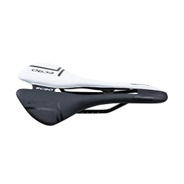 TTSJSM Spares TTSJSM Mountain Bike Seat Bicycle Bike Saddle Road Bicycle Saddle Mountain Comfortable Lightweight Soft Cycling Seat MTB Bike Saddle Gel Bike Seat (Color : Black and White)