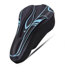 TTSJSM Spares TTSJSM Mountain Bike Seat Bicycle Saddle Cover Men Women MTB Road Cycle Soft Bike Seat Cover Gel Bike Seat (Color : Blue B)