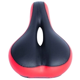 TTZHJIN Mountain Bike Seat TTZHJIN Bike Seat Bicycle Saddle Easy To Clean Durable Ventilation Damping Comfortable Easy To Install Ergonomics Mountain Bike Road Vehicle Multi-Purpose, Red-27×18.5cm