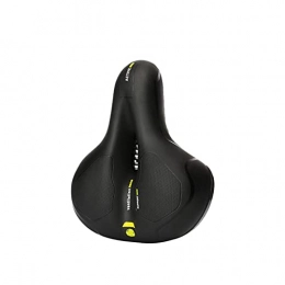 UKKD Mountain Bike Seat UKKD Bike seat Bicycle Saddle Seat Big Butt Bicycle Saddle Mountain Bike Gel Seat-Yellow Set