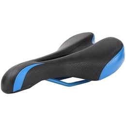 Vakitar Spares Vakitar Mountain Road Folding Bike Soft Seat Shockproof Saddle(Black and Blue)