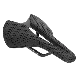 VGEBY Mountain Bike Seat VGEBY Bike Seat, Men and Women 3D Printed Carbon Fiber Hollow Comfortable Springback Saddle Cushion