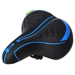 WBTY Spares WBTY Wide Soft Flexible Bike Seat Cushion Shockproof Design Comfort Bike Saddle For Mountain Bike, Folding Bike, Road Bike, Spinning Bike, Exercise Bikes