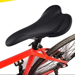 WQSQ Mountain Bike Seat WQSQ Bicycle Saddle For Men Bike Saddle Comfortable Mountain Bike Seat Memory Foam Road Bicycle Seat Ergonomics Design (Black)