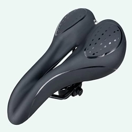 WQSQ Mountain Bike Seat WQSQ Bike Saddle Cushion For Mountain Bikes, Comfortable Gel Bike Seat, Waterproof Bicycle Saddle Hollow Ergonomics Design For Men Women