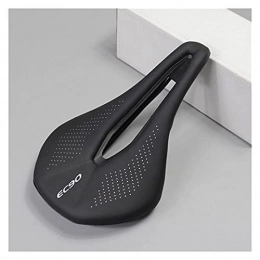 wuwu Mountain Bike Seat wuwu Bicycle Seat Saddle MTB Road Bike Saddles Mountain Bike Racing Saddle Ultralight Breathable Soft Seat Cushion (Color : Black)