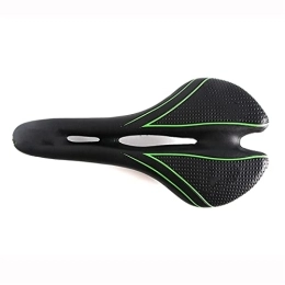 WZLYHD Spares WZLYHD Bike Seat New Bicycle Saddle Ultralight Mountain Bike Seat Ergonomic Comfortable Wave Road Bike Saddle Cycling Seat (Color : Black green)