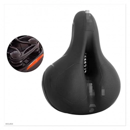 XINGHUA Mountain Bike Seat XINGHUA wangzai store Bike Saddle Big Butt Breathable Cushion Leather Surface Seat Mountain Bicycle Shock Absorbing Hollow Cushion Bicycle Accessories (Color : Shock absorb ball B)