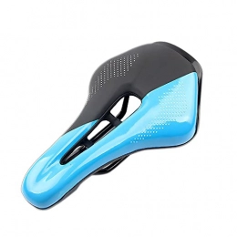 XKMY Mountain Bike Seat XKMY Bike Seat Bicycle Saddle Seat Mountain Bike Cushion for Men Skid-proof Soft PU Leather MTB Cycling Saddles Road Bike Seats 2021 (Color : Sky Blue)