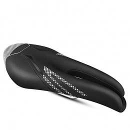 XUBA Mountain Bike Seat XuBa Outdoor Bike Saddle Cushion Soft Breathable Hollow Elastic Non-slip Wear-resistant Bicycle Seat Black