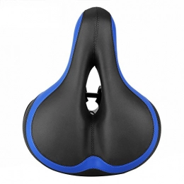 XUBA Mountain Bike Seat XuBa Soft Breathable Waterproof Hollow Bike Seat Wide Reflective Shock Absorb Ball Bicycle Saddle Cushion